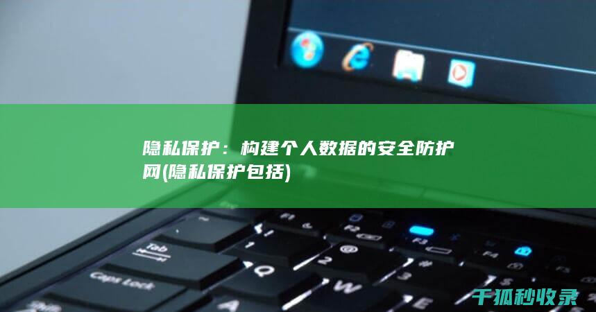 隐私保护：构建个人数据的安全防护网 (隐私保护包括)