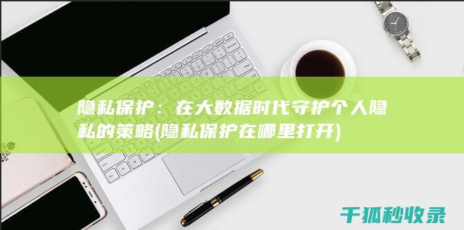 隐私保护：在大数据时代守护个人隐私的策略 (隐私保护在哪里打开)
