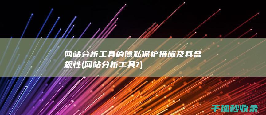 网站分析工具的隐私保护措施及其合规性 (网站分析工具?)