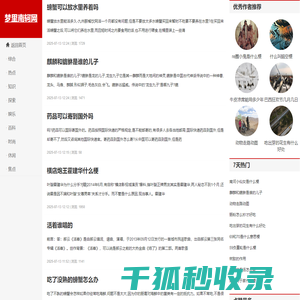 梦里南轲网